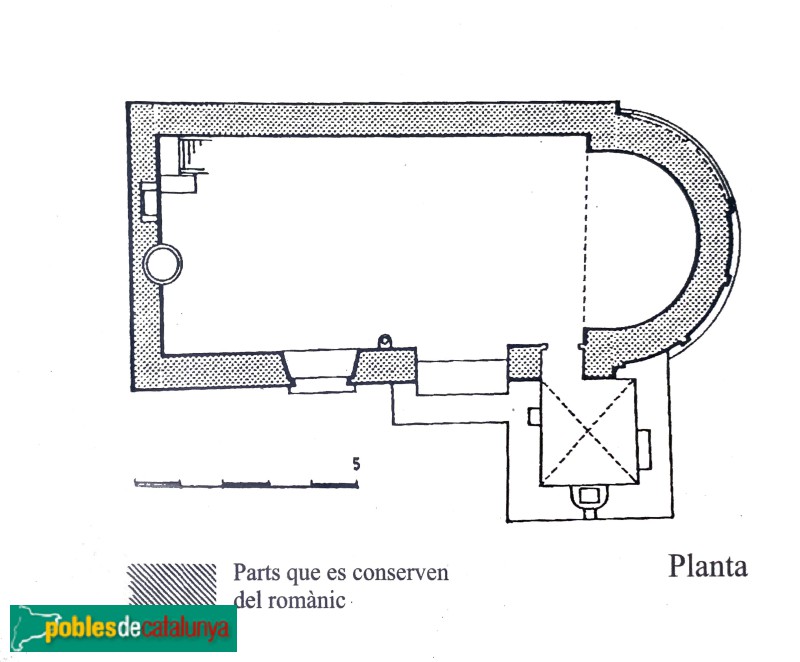 Puigcerdà - Sant Tomàs de Ventajola. Planta