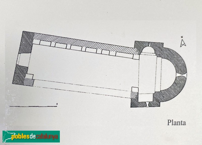 Bellver - Sant Julià de Pedra. Planta