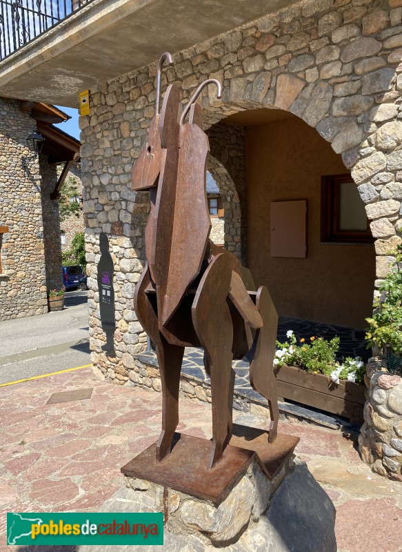 Riu de Cerdanya - Escultura <i>Isard</i>