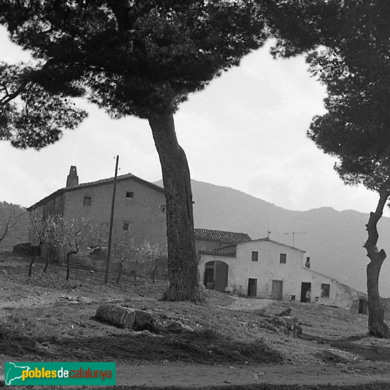 El Montmell - Can Ferrer de la Cogullada. La Casa Gran. Foto antiga