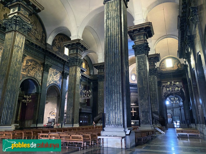 Vic - Catedral de Sant Pere. Interior