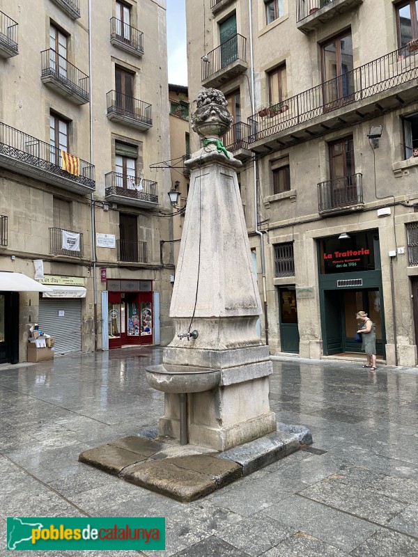 Vic - Font de la plaça del Pes