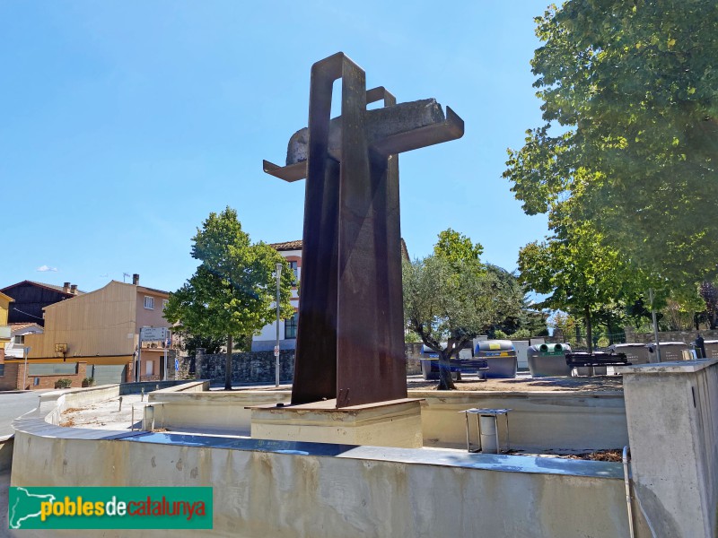 Vic - Monument <i>La Creu de Sentfores</i>