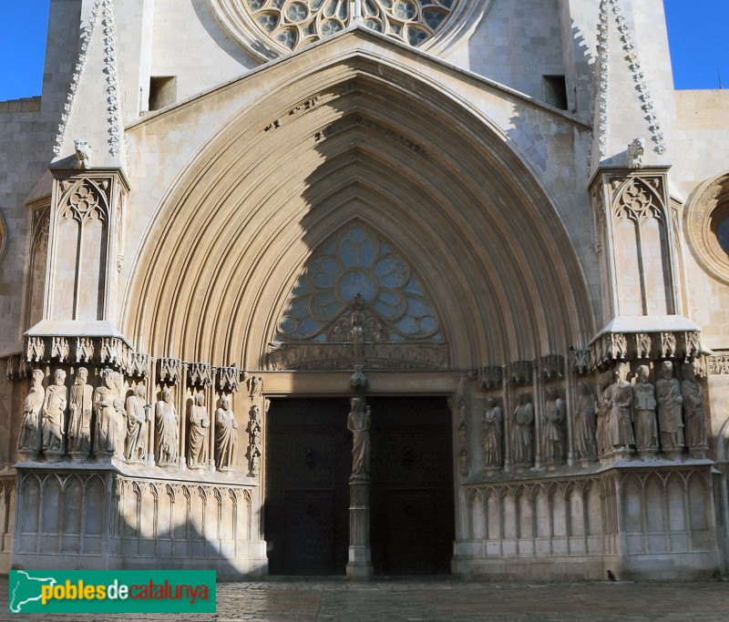 Tarragona - Catedral. Portada