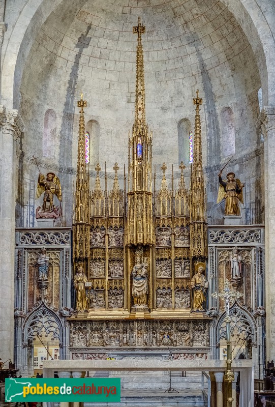 Tarragona - Catedral, retaule de Santa Tecla