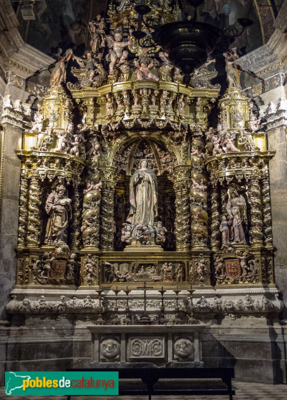 Tarragona - Catedral. Retaule de la Puríssima