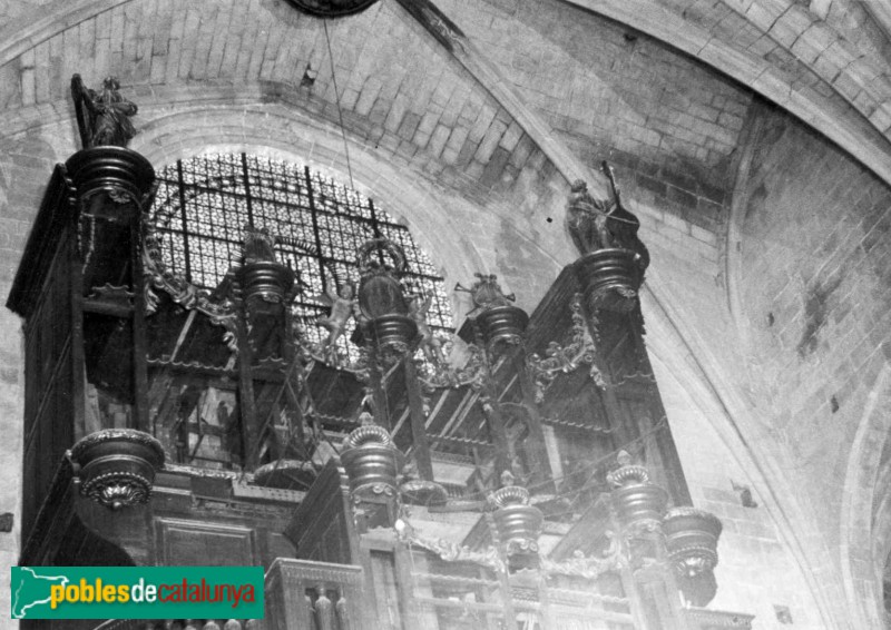 Castelló d´Empúries - Basílica de Santa Maria. Orgue, any 1936