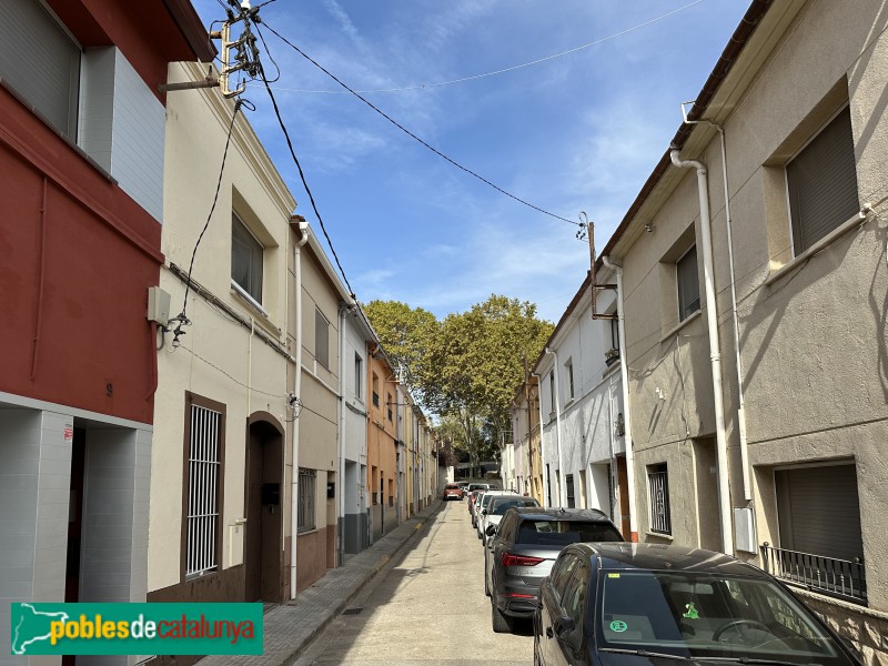 Parets del Vallès - Cases dels treballadors de la Linera. Carrer Antoni Feliu