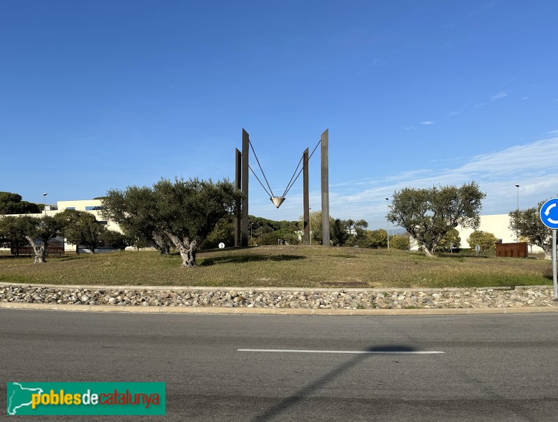 Montmeló - Escultura <i>La M</i>