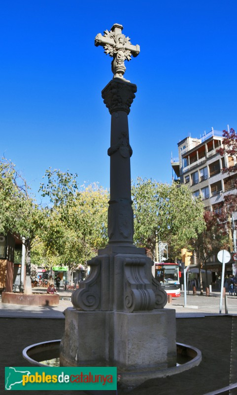 Igualada - Font de la plaça de la Creu