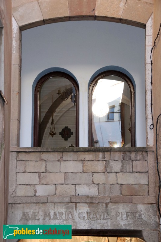 Igualada - Portal de la Font Major. Capella de la Verge de Gràcia