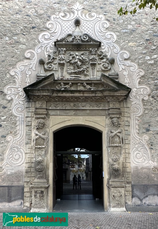 Cardedeu - Església de Santa Maria. Portada