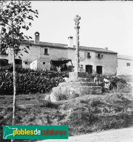 Cardedeu - Creu de terme (Frederic Bordas, 1905