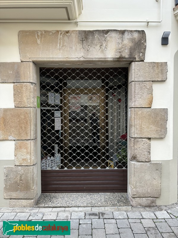 Cardedeu - Porta del carrer Hospital