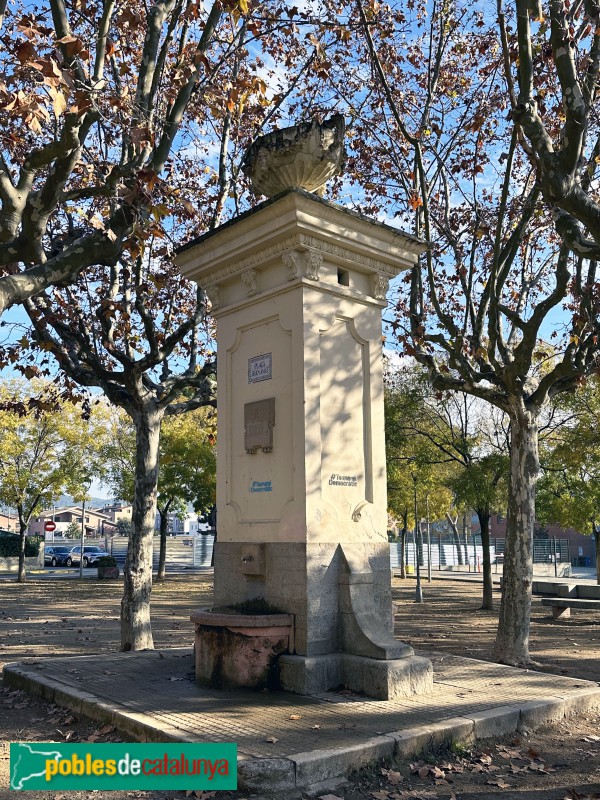 Cardedeu - Font de la plaça Amat