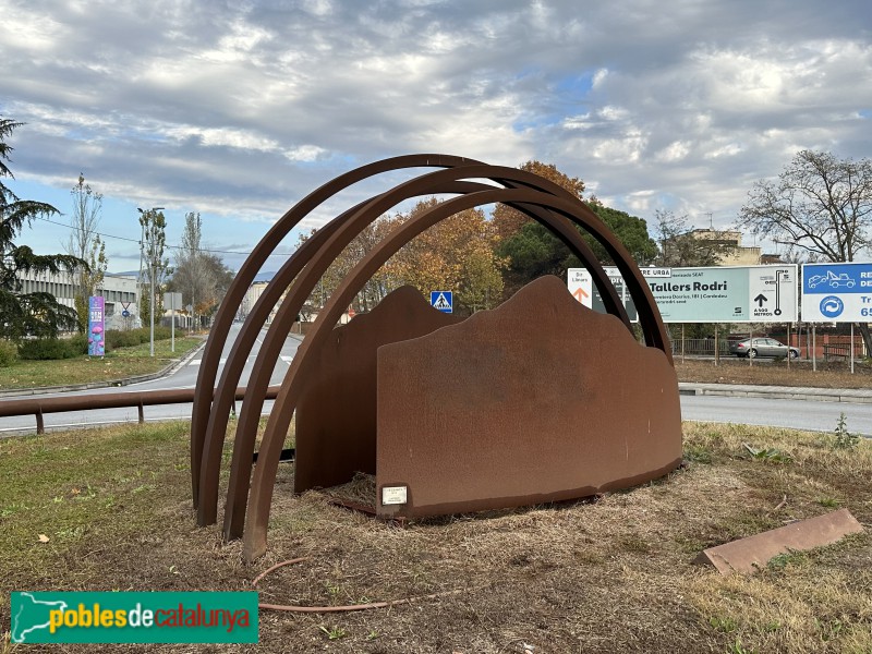 Cardedeu - Escultura <i>Vessants</i>