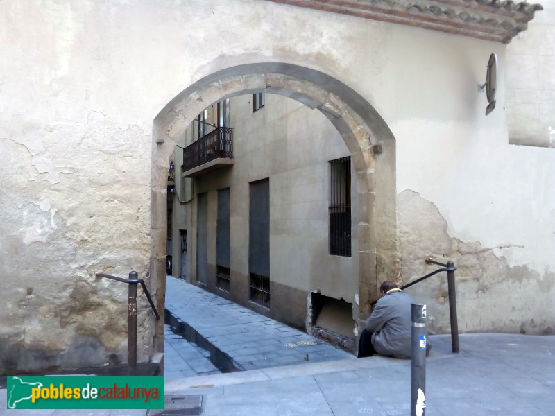 Barcelona - Portal del convent de Valldonzella