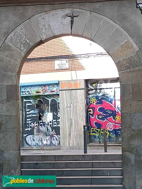 Barcelona - Portal del convent de Valldonzella