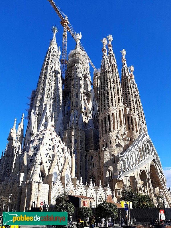 Barcelona - Sagrada Família. Torre de Sant Marc