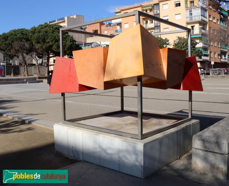 Canovelles - Escultura <i>Integració</i>