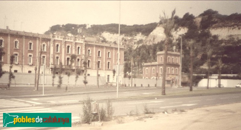 Barcelona - Estació del Morrot. Imatge antiga