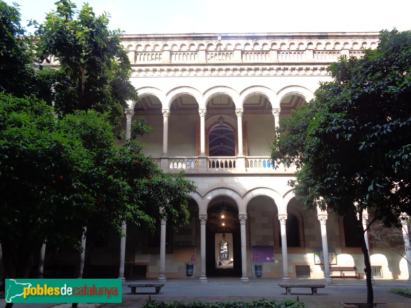 Barcelona - Universitat de Barcelona. Claustre