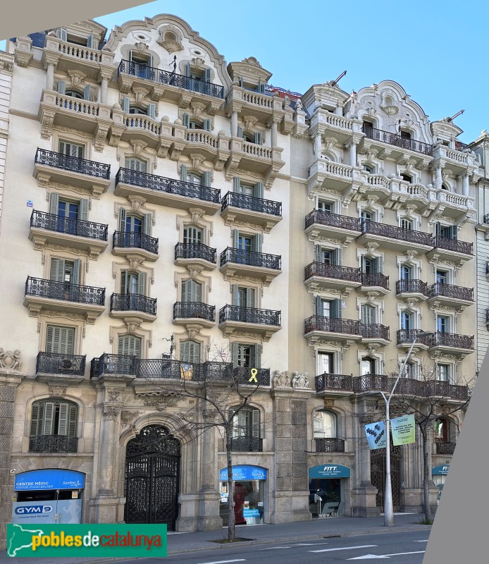 Barcelona - Balmes, 107-109 (Foto: Albert Esteves, 2023) Barcelona - Balmes, 107-109