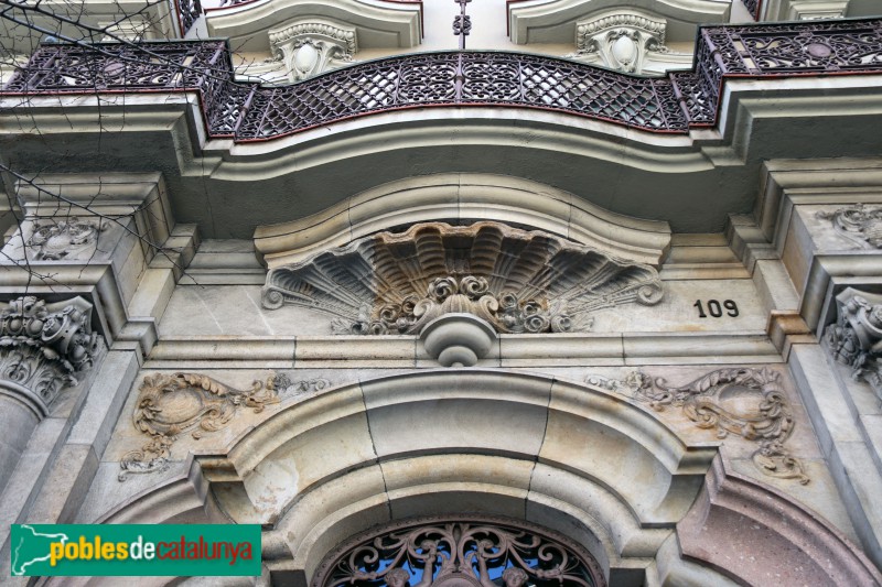 Barcelona - Balmes, 107-109 (Foto: Albert Esteves, 2023) Barcelona - Balmes, 107-109
