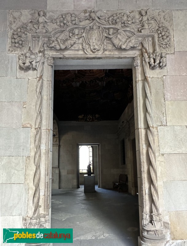 Barcelona - Casa de la Ciutat. Pati interior