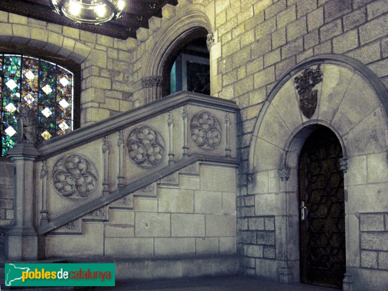 Barcelona - Casa de la Ciutat. Porta de l'escrivania