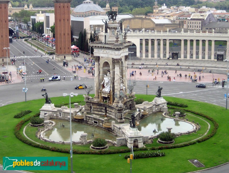 Barcelona - Font de la plaça Espanya