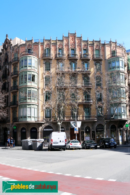 Barcelona - Aribau, 180 / París 180 bis (Foto: Albert Esteves, 2023) Barcelona - Aribau, 180 / París 180 bis