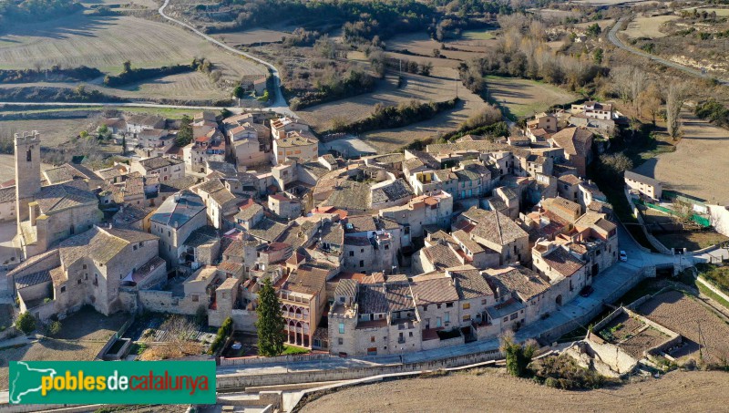 Conesa - Panoràmica aèria