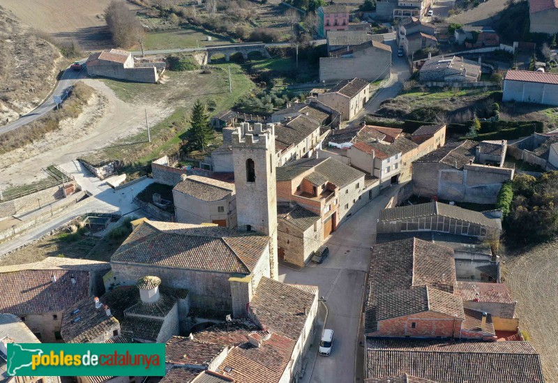 Conesa - Panoràmica aèria