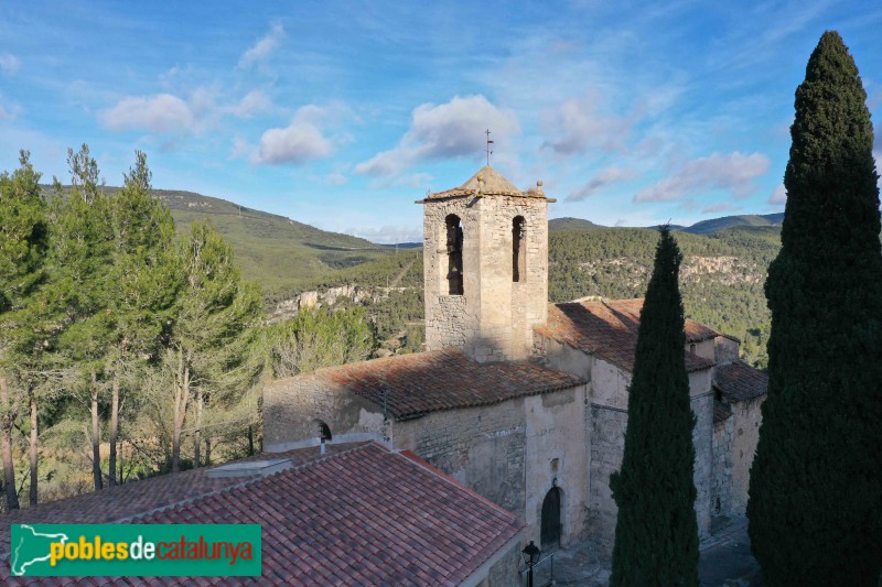 Querol - Església de Santa Maria (Foto: Francesc Vidal-Barraquer) Querol - Església de Santa Maria