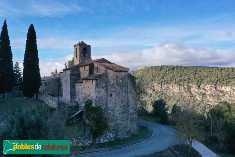 Querol - Església de Santa Maria (Foto: Francesc Vidal-Barraquer) Querol - Església de Santa Maria