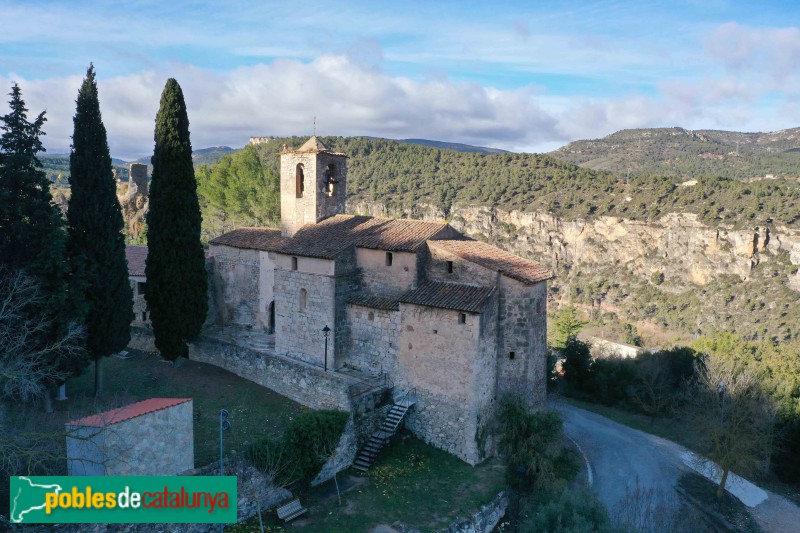 Querol - Església de Santa Maria (Foto: Francesc Vidal-Barraquer) Querol - Església de Santa Maria