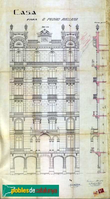 Barcelona - Diagonal, 427. Arxiu Municipal Contemporani de Barcelona