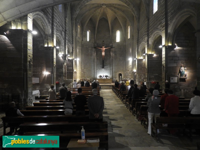 Linyola - Santa Maria. Interior (Foto: Valentí Pons, 2023) Linyola - Santa Maria. Interior