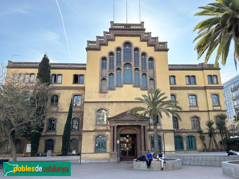 Barcelona - Escola Industrial. Escola del Treball