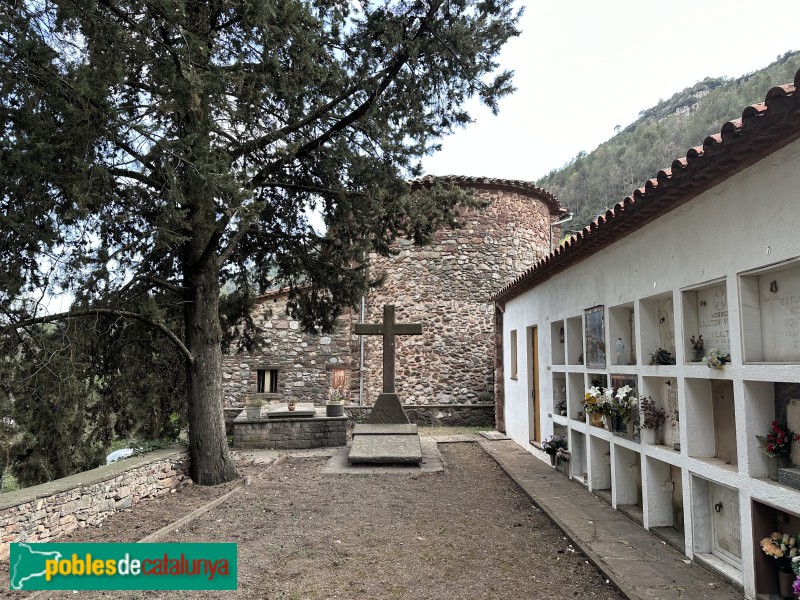 Tagamanent - Església de Santa Eugènia del Congost. Cementiri