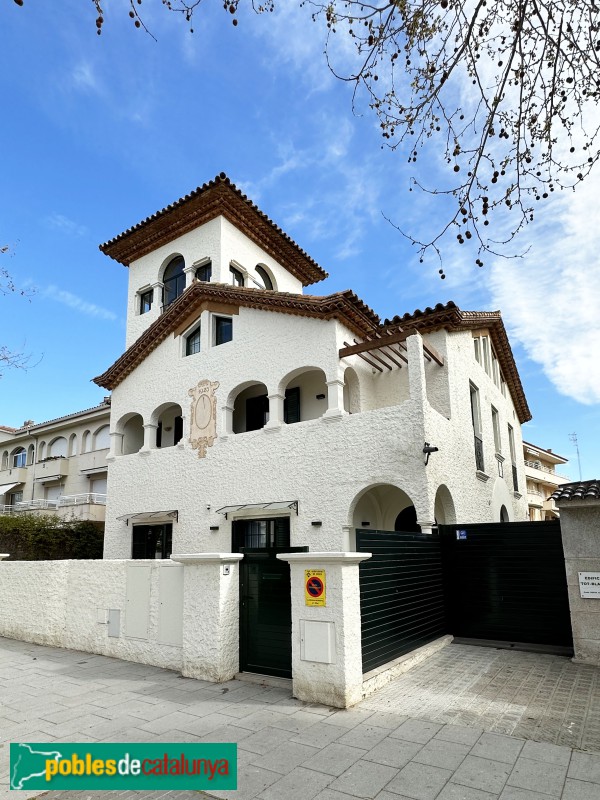 Sitges - Av. Sofia, 20B. Casa Emili Sacanella