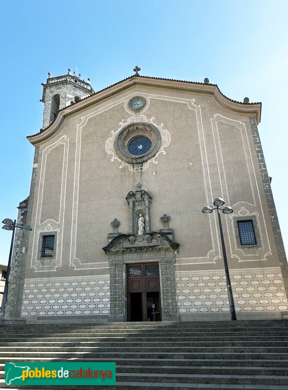 Centelles - Església de Santa Coloma