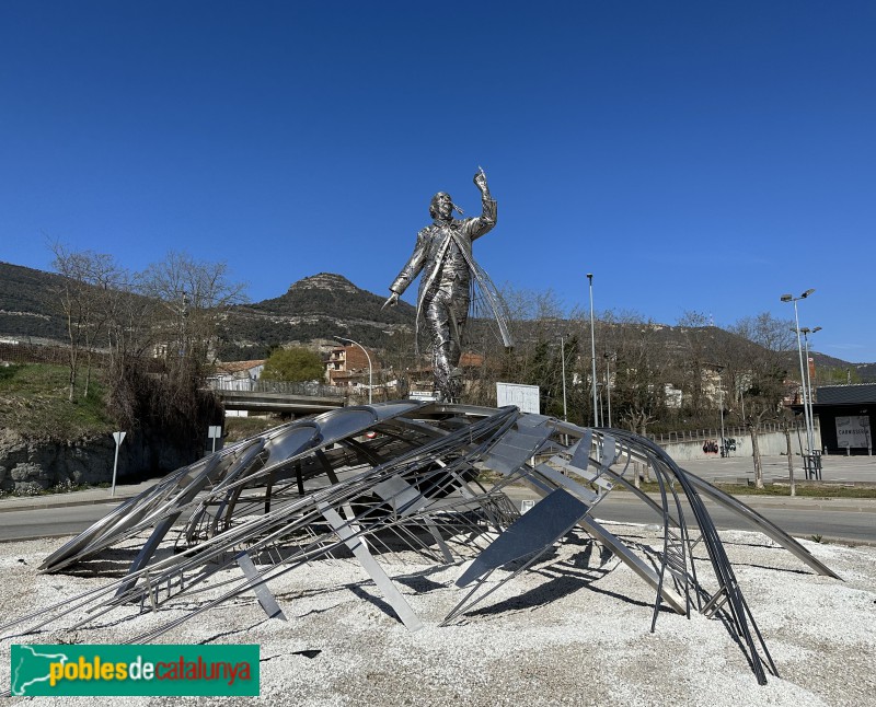 Centelles - Monument a Ildelfons Cerdà