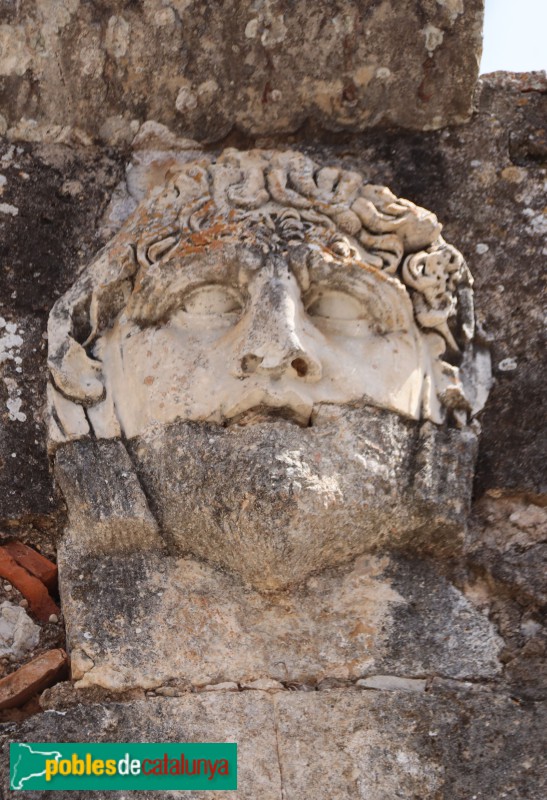 Olesa de Bonesvalls - Hospital de Cervelló. Carassa romana