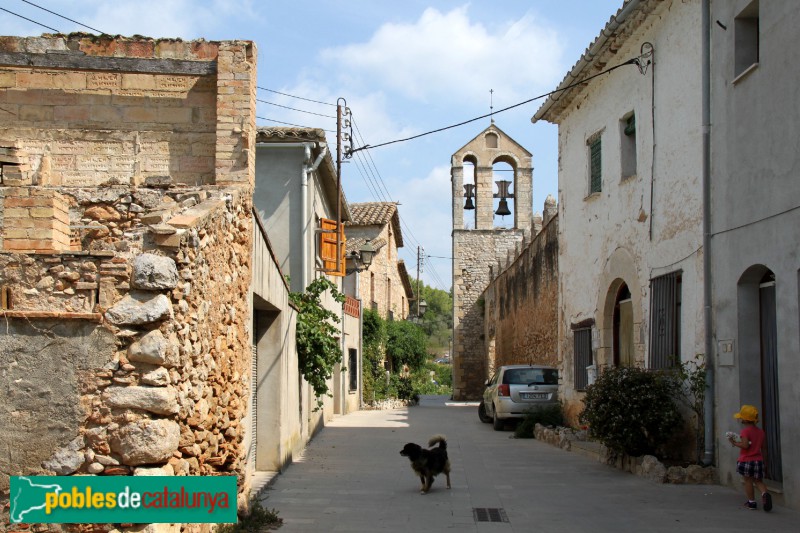 Olesa de Bonesvalls - Carrer de Santa Marta