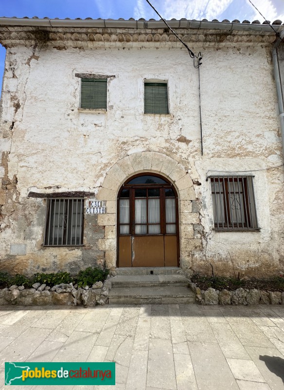 Olesa de Bonesvalls - Carrer de Santa Marta. Cal Cutató