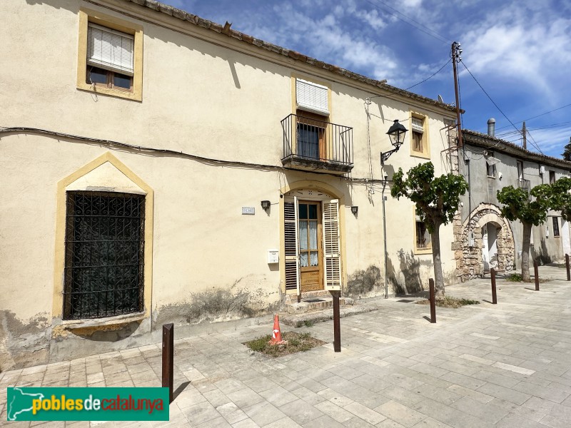 Olesa de Bonesvalls - Carrer Hospital. Cal Xacó Nou