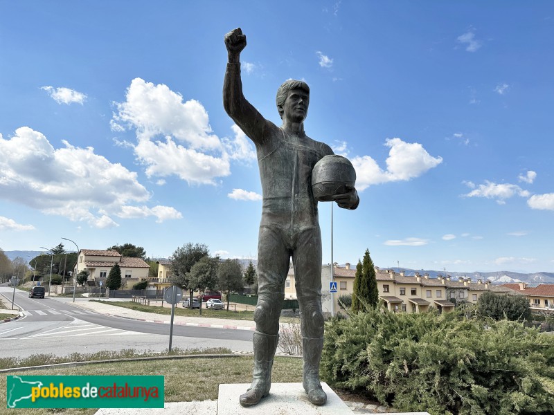 Seva - Escultura a Àlex Crivillé