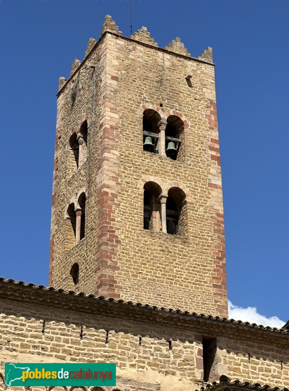 Seva - Església de Santa Maria. Campanar